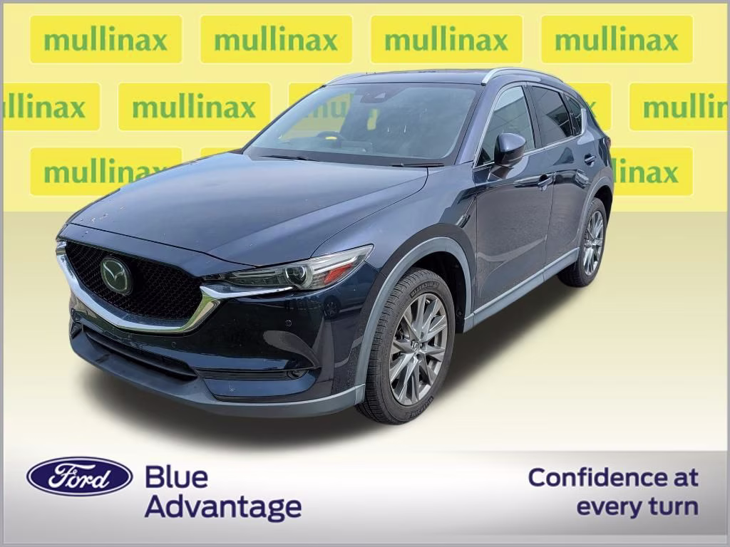 2019 Deep Crystal Blue Mica Mazda CX-5 Signature AWD SUV