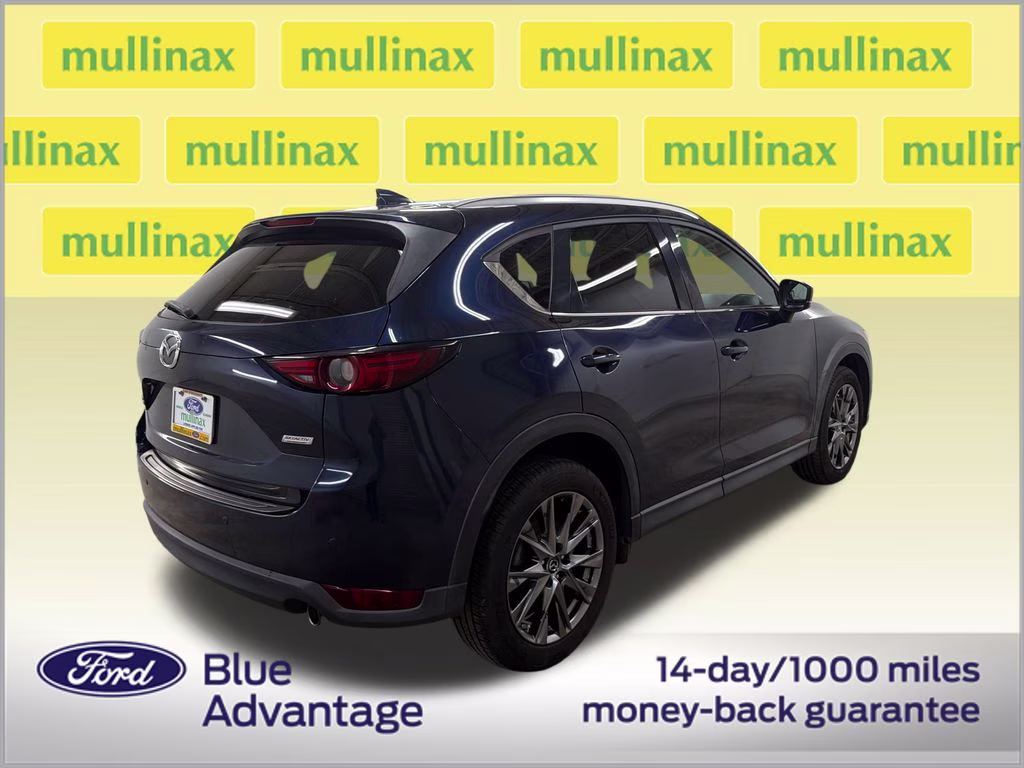 2019 Deep Crystal Blue Mica Mazda CX-5 Signature AWD SUV