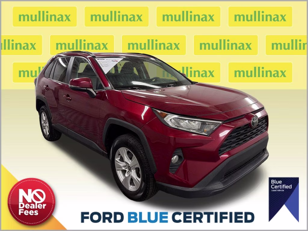 2021 Ruby Flare Pearl Toyota RAV4 XLE FWD SUV
