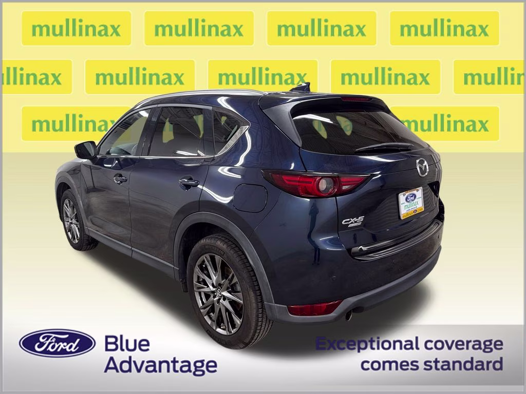 2019 Deep Crystal Blue Mica Mazda CX-5 Signature AWD SUV