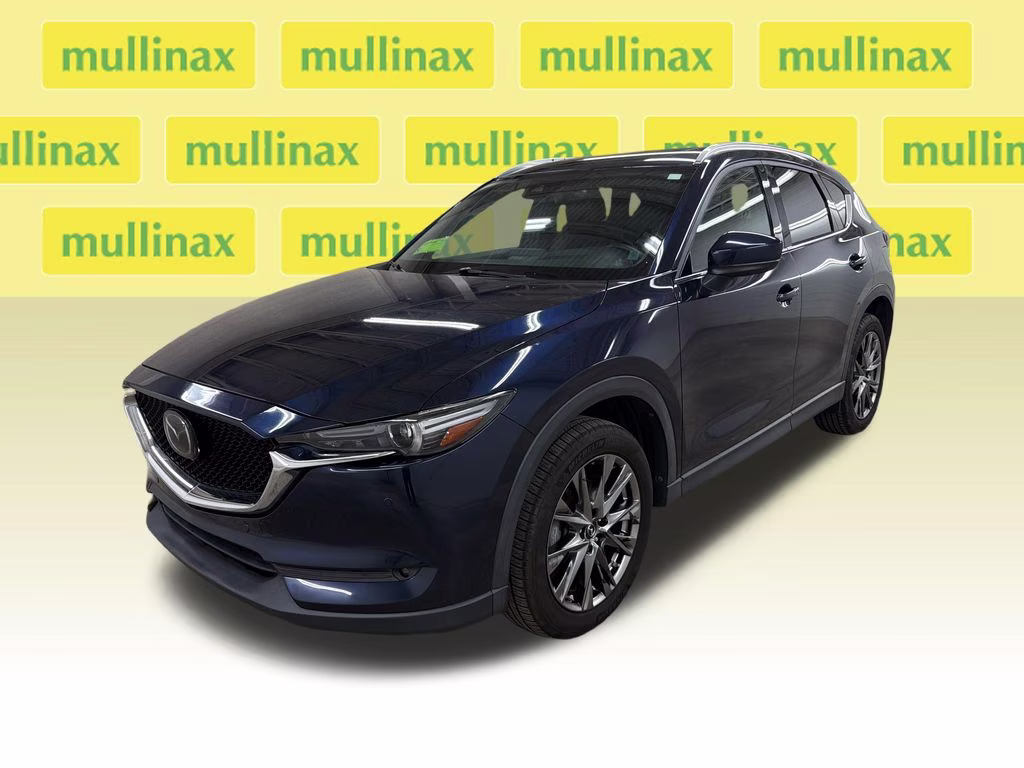 2019 Deep Crystal Blue Mica Mazda CX-5 Signature AWD SUV