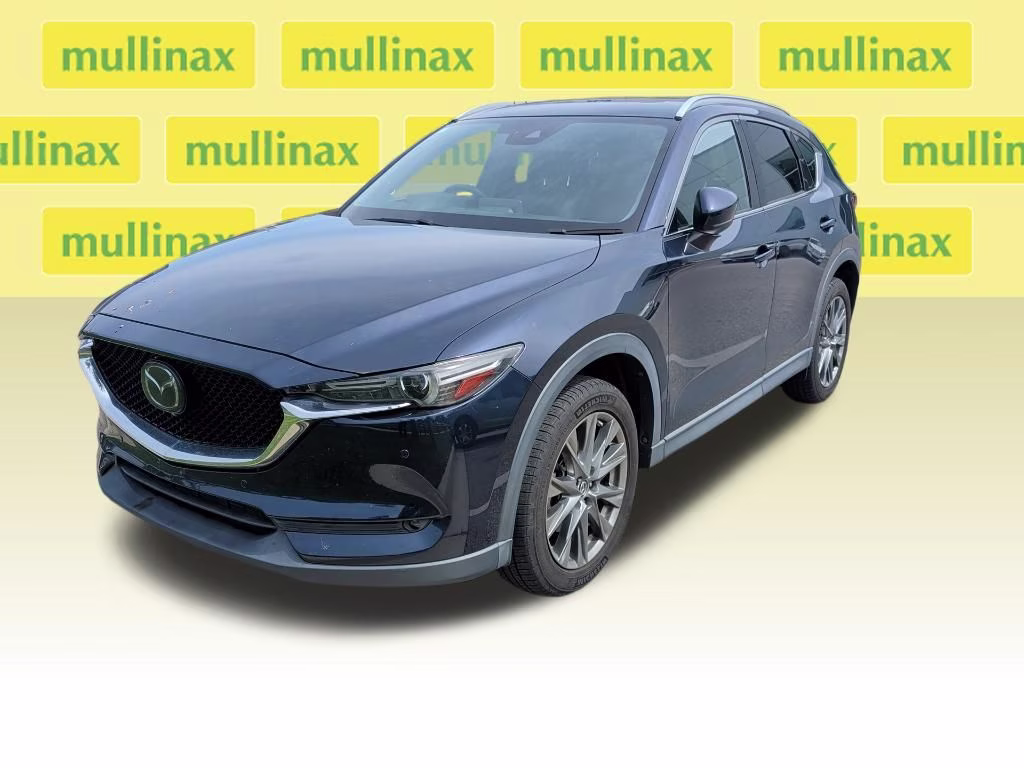 2019 Deep Crystal Blue Mica Mazda CX-5 Signature AWD SUV
