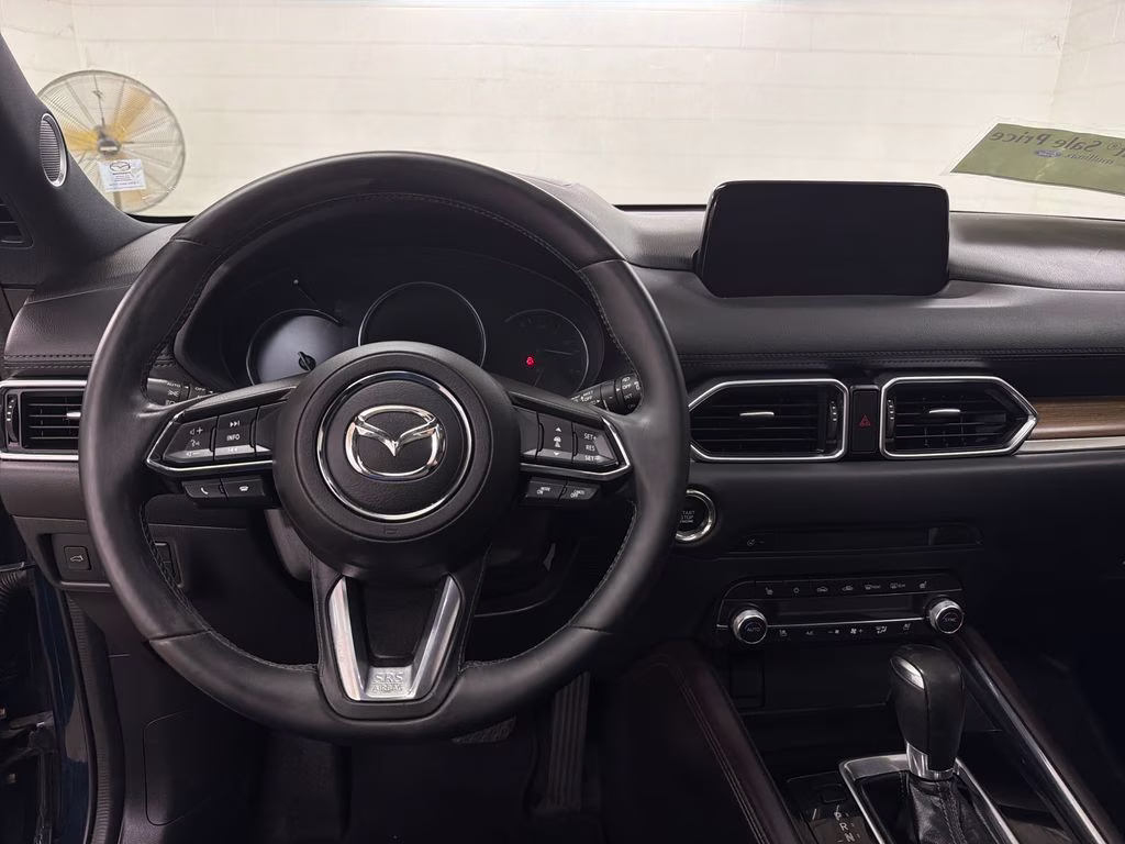 2019 Deep Crystal Blue Mica Mazda CX-5 Signature AWD SUV