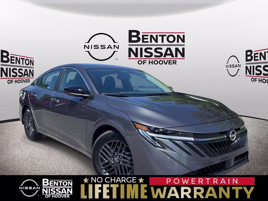 2026 Gun Metallic Nissan Sentra SV FWD Sedan