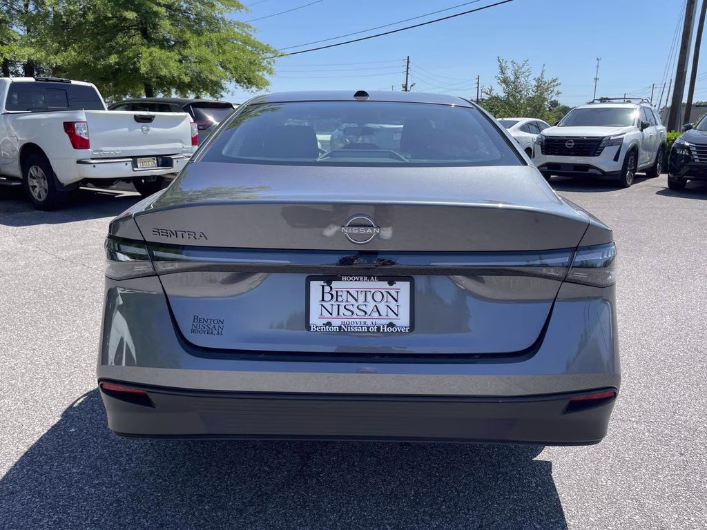2026 Gun Metallic Nissan Sentra SV FWD Sedan