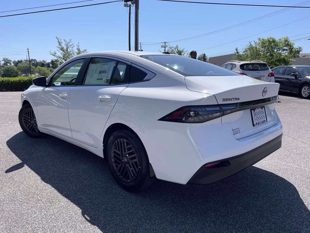 2026 Fresh Powder Nissan Sentra SV FWD Sedan