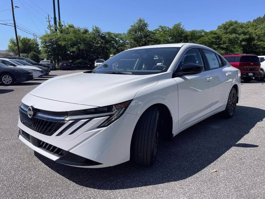 2026 Fresh Powder Nissan Sentra SV FWD Sedan