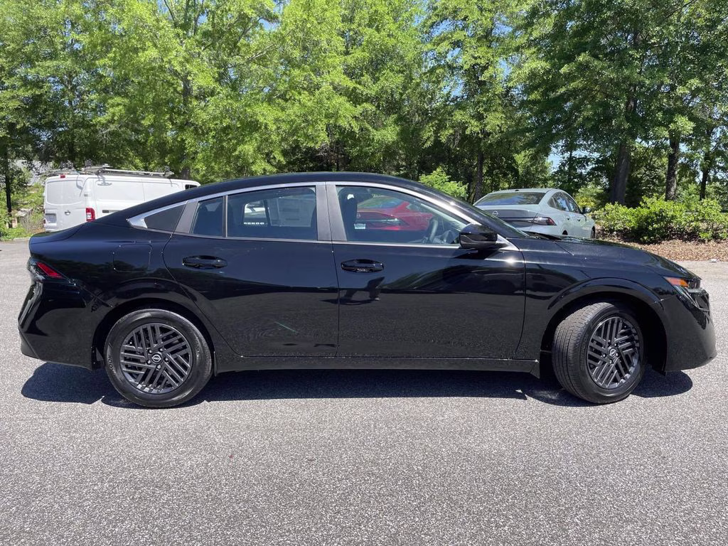 2026 Super Black Nissan Sentra SV FWD Sedan