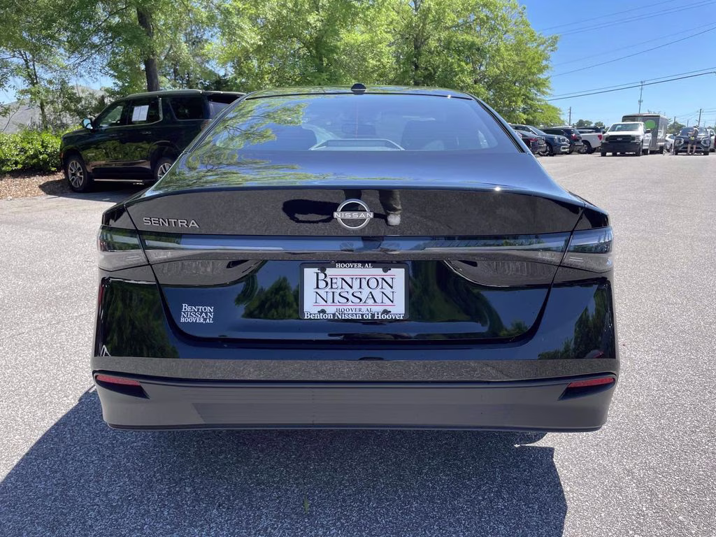 2026 Super Black Nissan Sentra SV FWD Sedan