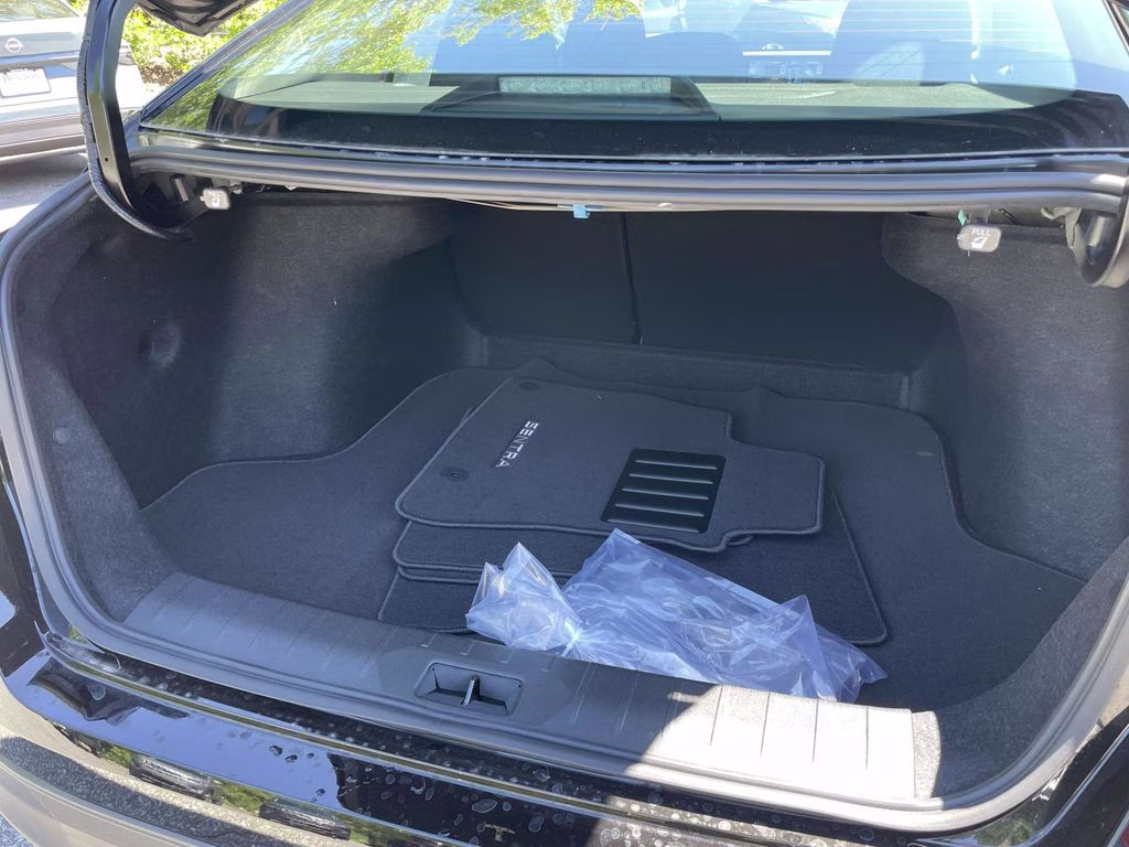 2026 Super Black Nissan Sentra SV FWD Sedan
