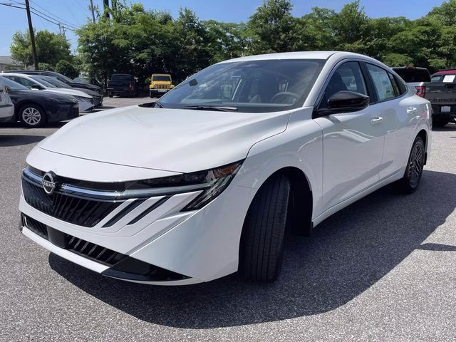 2026 Fresh Powder Nissan Sentra SV FWD Sedan