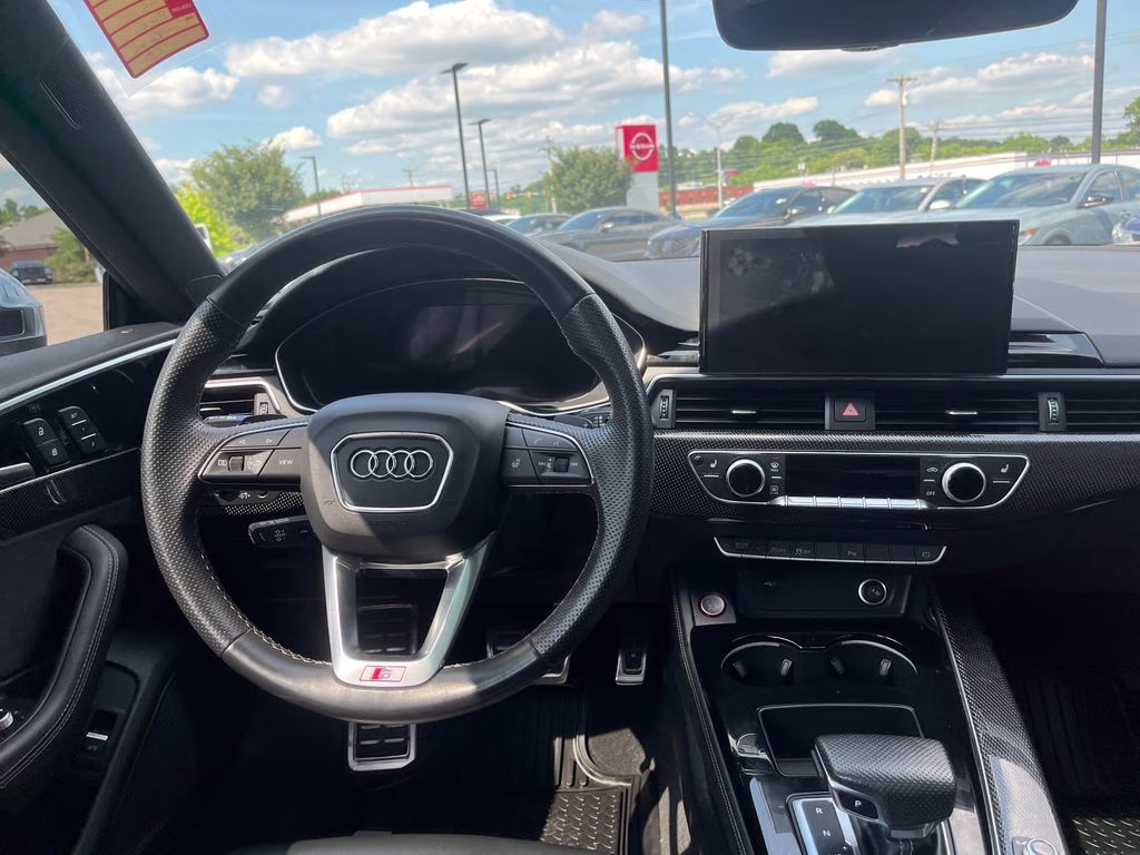 2024 Black Audi S5 Sportback Premium Plus AWD Hatchback