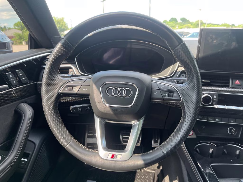 2024 Black Audi S5 Sportback Premium Plus AWD Hatchback