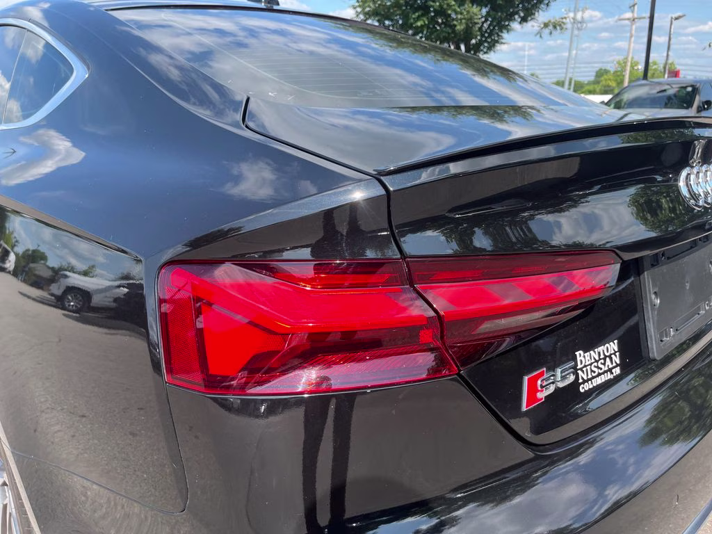 2024 Black Audi S5 Sportback Premium Plus AWD Hatchback