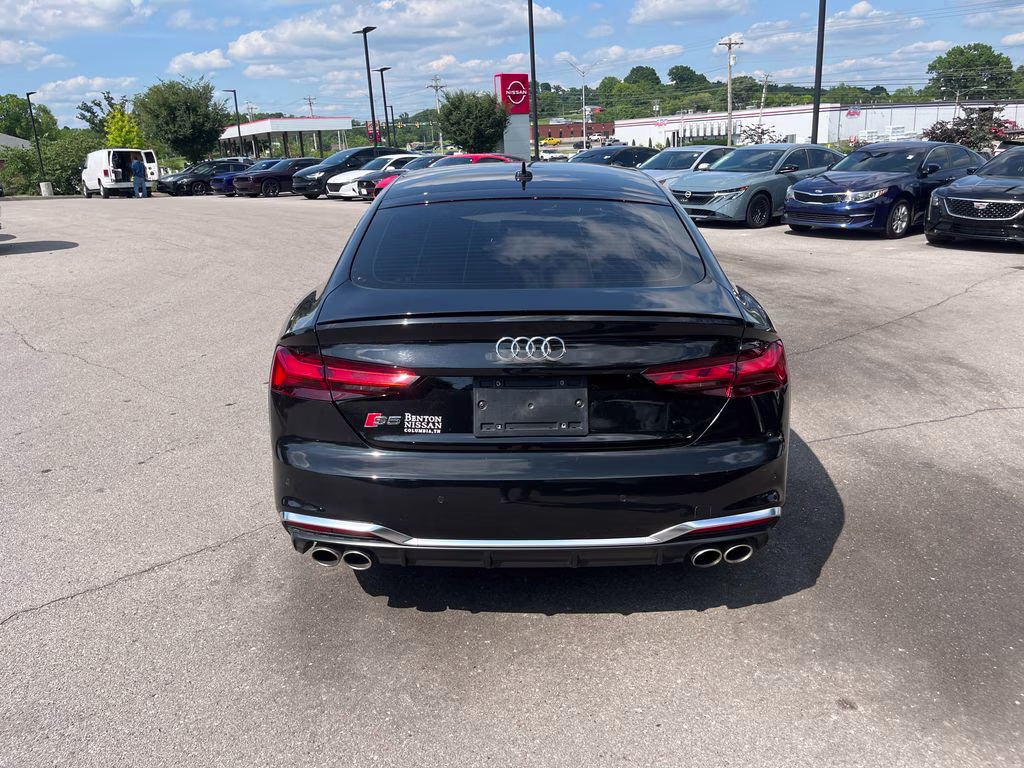 2024 Black Audi S5 Sportback Premium Plus AWD Hatchback