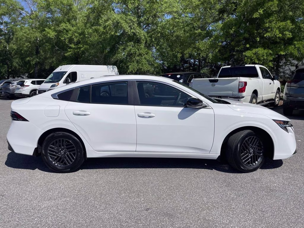 2026 Fresh Powder Nissan Sentra SV FWD Sedan