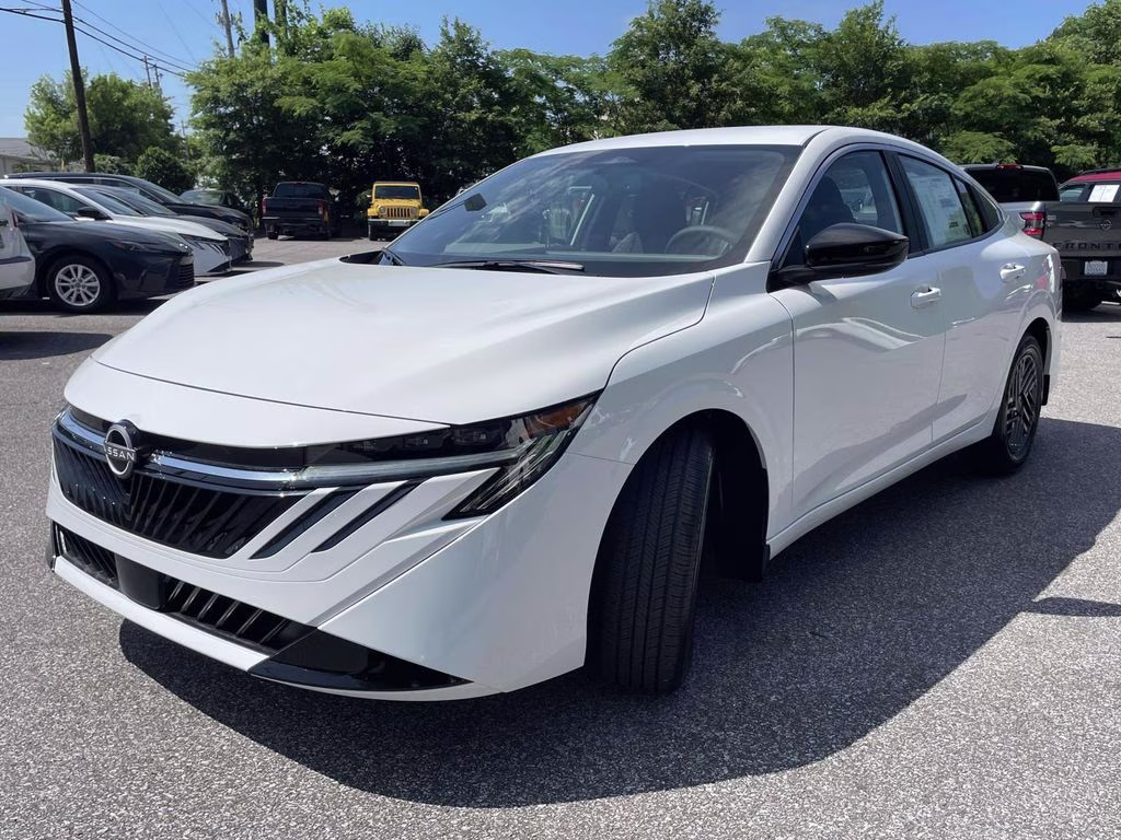 2026 Fresh Powder Nissan Sentra SV FWD Sedan