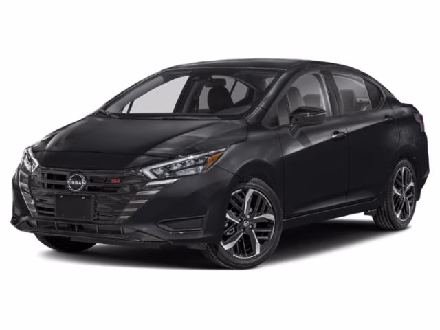 2023 Super Black Nissan Versa SR FWD
