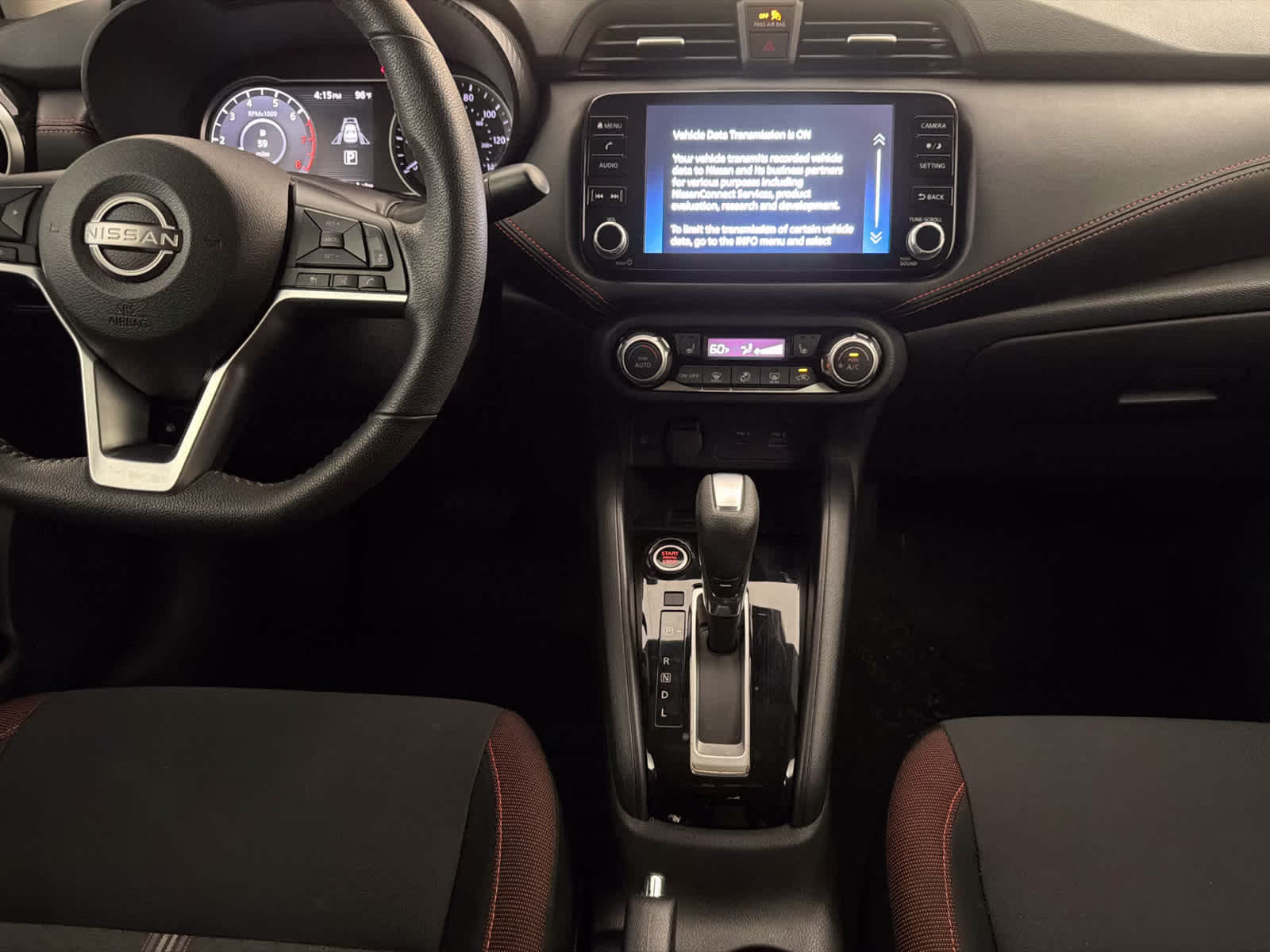 2023 Super Black Nissan Versa SR FWD Sedan