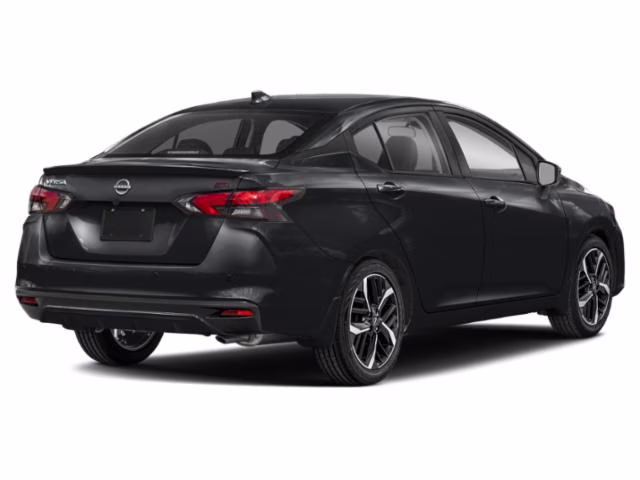 2023 Super Black Nissan Versa SR FWD