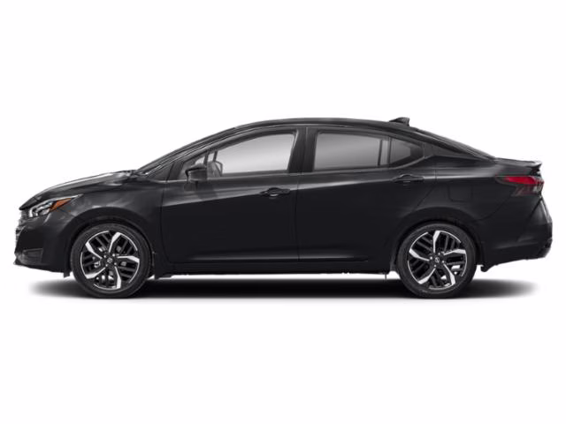 2023 Super Black Nissan Versa SR FWD