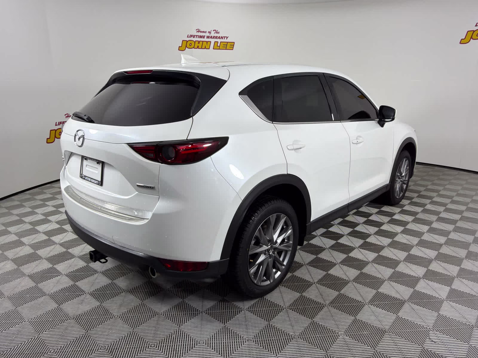 2021 Snowflake White Pearl Mica Mazda CX-5 Grand Touring FWD SUV