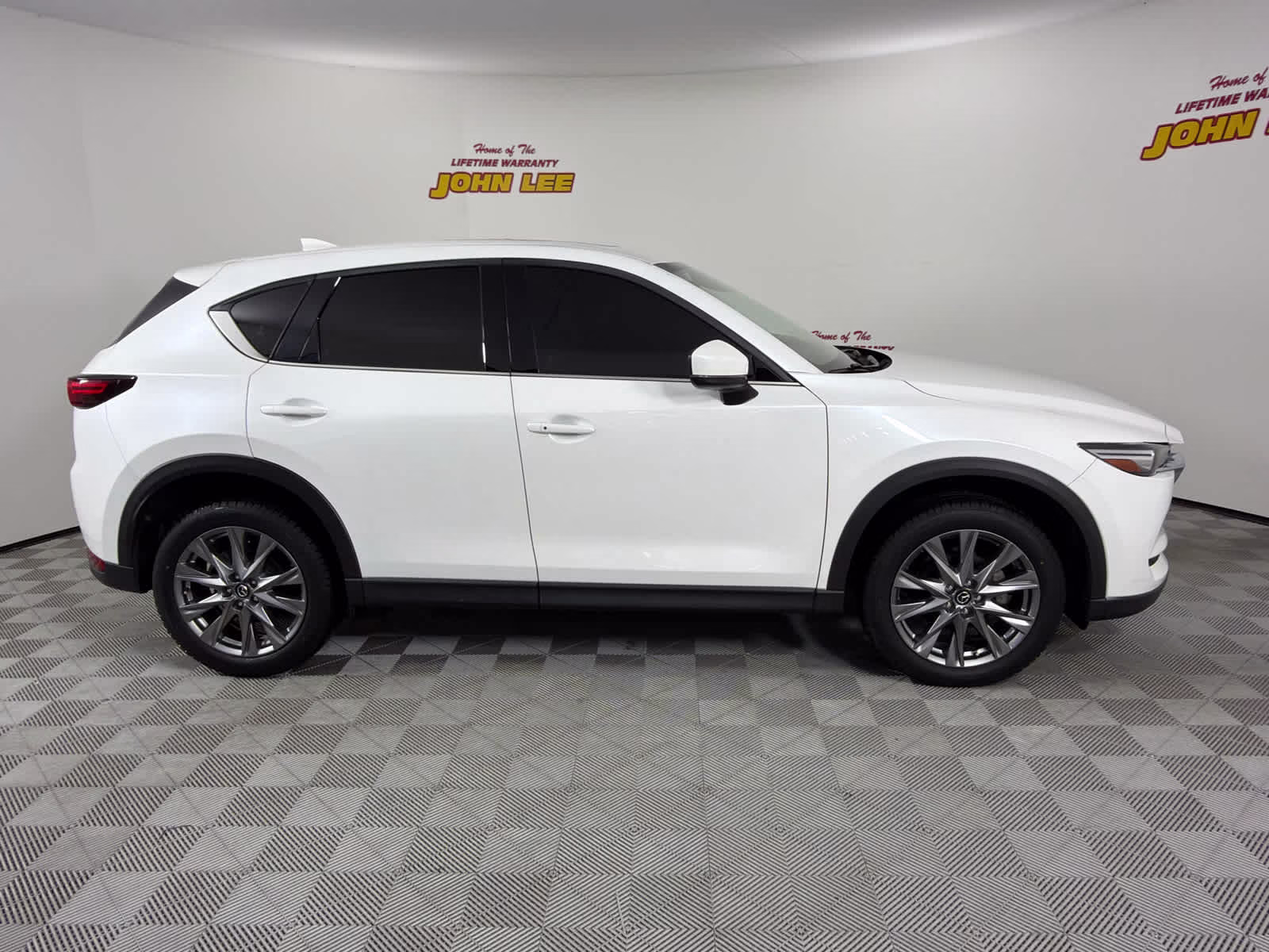 2021 Snowflake White Pearl Mica Mazda CX-5 Grand Touring FWD SUV