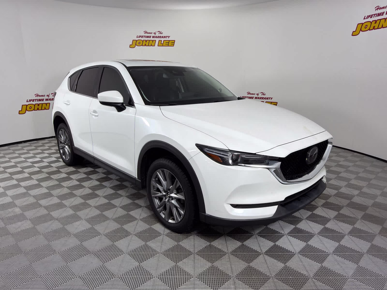 2021 Snowflake White Pearl Mica Mazda CX-5 Grand Touring FWD SUV