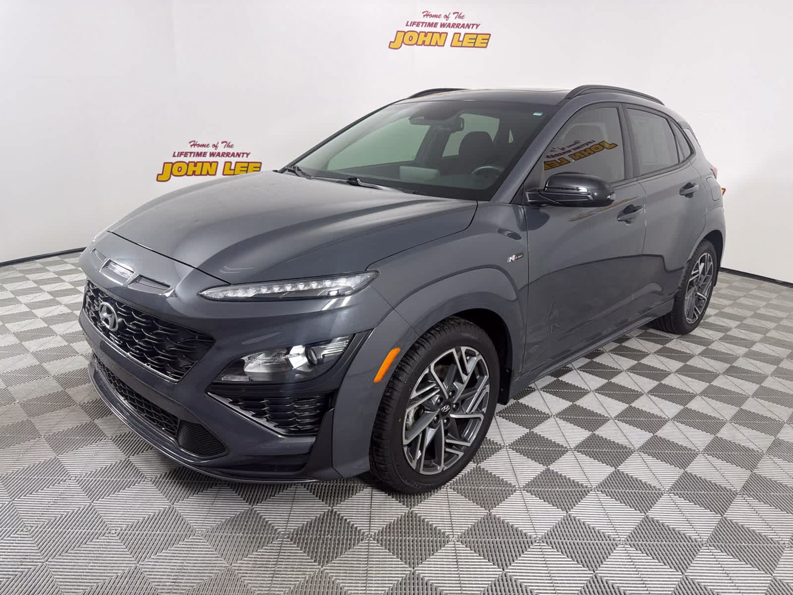 2023 Ecotronic Gray Hyundai Kona N Line FWD SUV