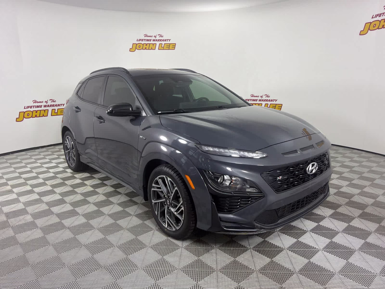2023 Ecotronic Gray Hyundai Kona N Line FWD SUV
