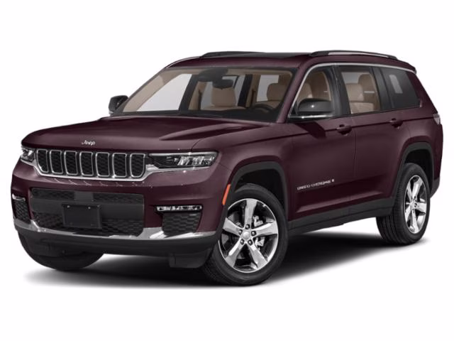 2022 Ember Pearlcoat Jeep Grand Cherokee L Limited RWD