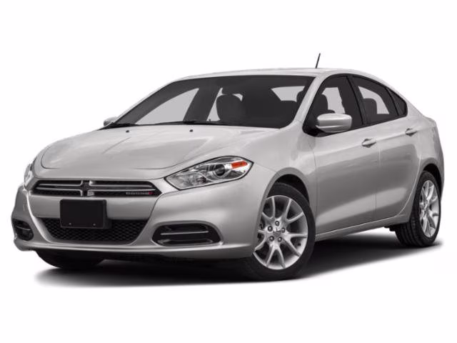 2015 Black Dodge Dart SE FWD Sedan