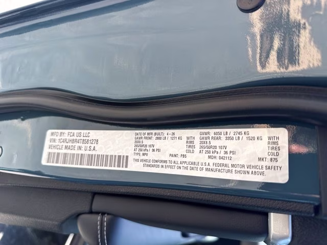2026 Steel Blue Jeep Grand Cherokee Limited 4X4 SUV