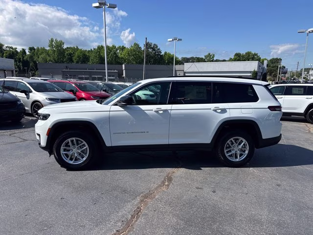 2026 Bright White Clearcoat Jeep Grand Cherokee L Laredo X RWD SUV