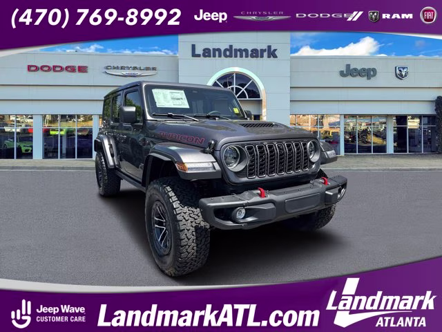 2026 Granite Crystal Metallic Clearcoat Jeep Wrangler Rubicon X 4X4 Convertible