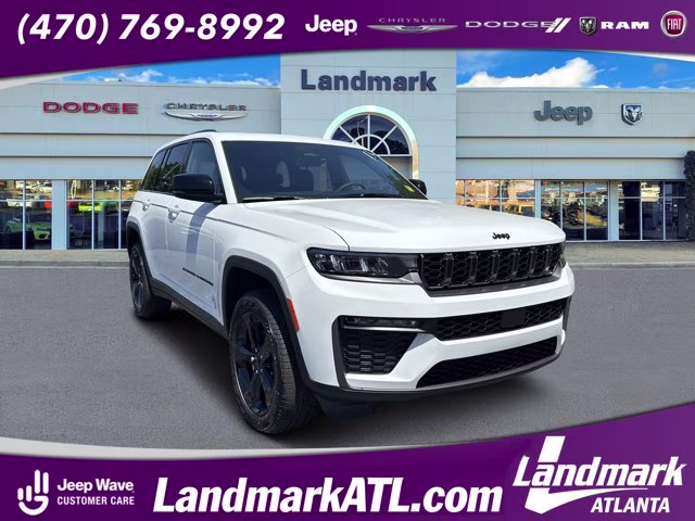 2026 Bright White Clearcoat Jeep Grand Cherokee Limited RWD SUV