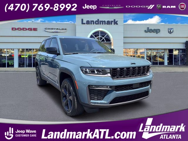 2026 Steel Blue Jeep Grand Cherokee Limited 4X4 SUV
