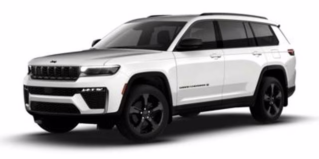 2026 Bright White Clear Coat Jeep Grand Cherokee L Laredo X RWD SUV