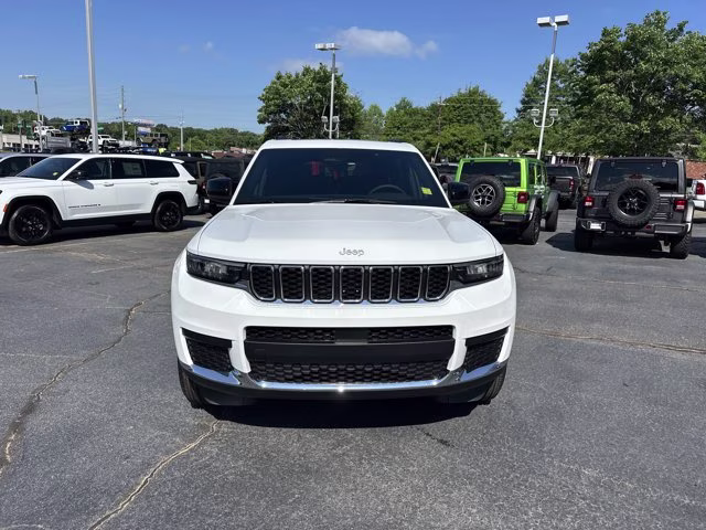 2026 Bright White Clearcoat Jeep Grand Cherokee L Laredo X RWD SUV