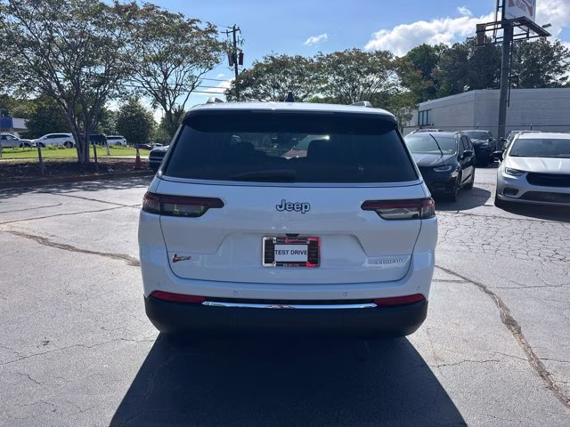 2026 Bright White Clearcoat Jeep Grand Cherokee L Laredo X RWD SUV