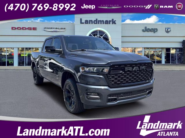 2026 Forged Blue Metallic Ram 1500 Big Horn 4X4 Truck