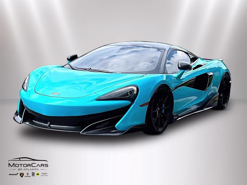 2019 Curacao Blue McLaren 600LT MSO Fistral Blue RWD Coupe