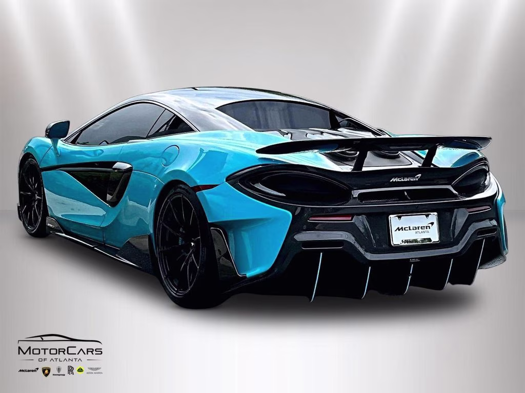 2019 Curacao Blue McLaren 600LT MSO Fistral Blue RWD Coupe
