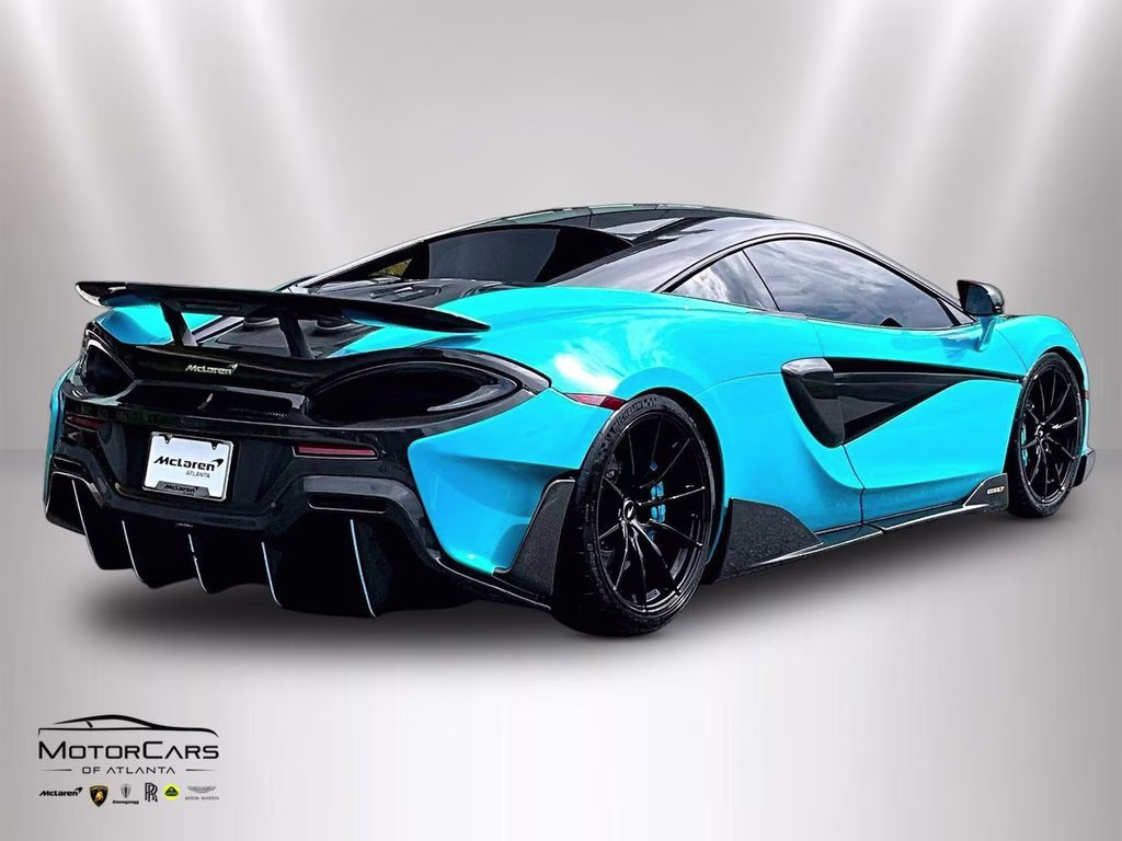 2019 Curacao Blue McLaren 600LT MSO Fistral Blue RWD Coupe