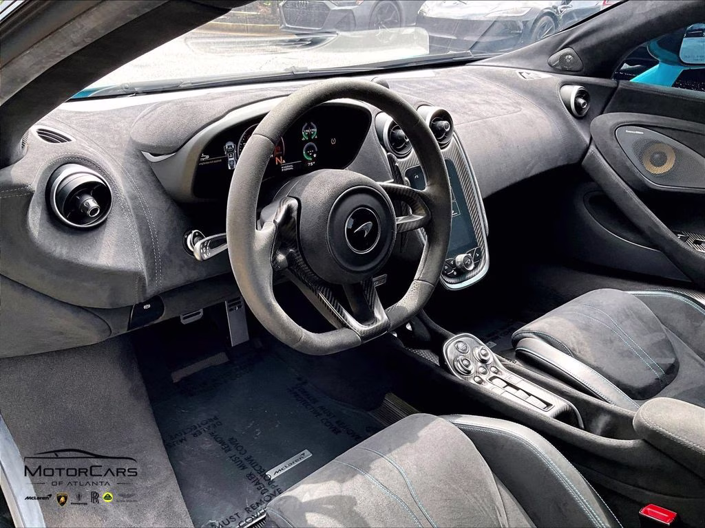 2019 Curacao Blue McLaren 600LT MSO Fistral Blue RWD Coupe