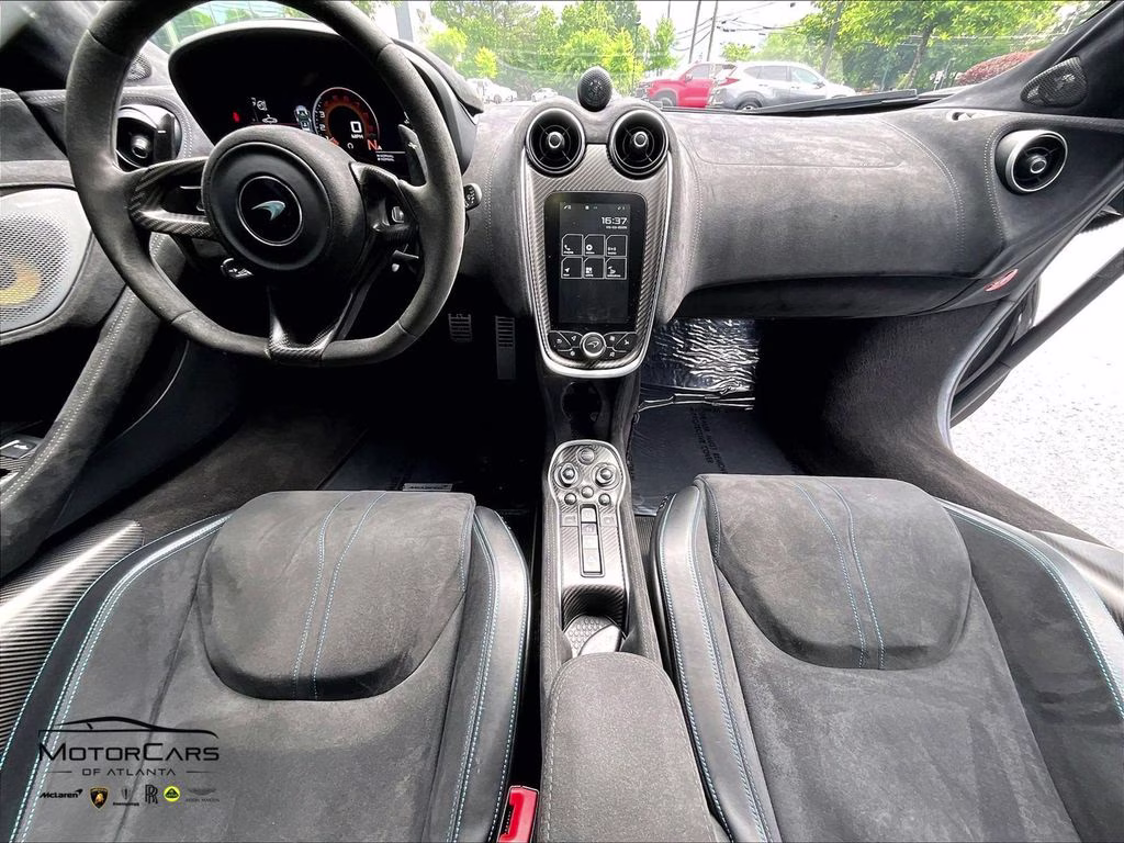 2019 Curacao Blue McLaren 600LT MSO Fistral Blue RWD Coupe