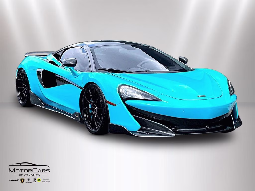 2019 Curacao Blue McLaren 600LT MSO Fistral Blue RWD Coupe
