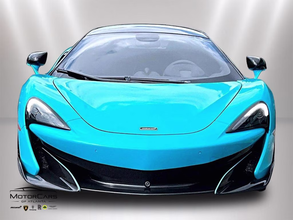 2019 Curacao Blue McLaren 600LT MSO Fistral Blue RWD Coupe