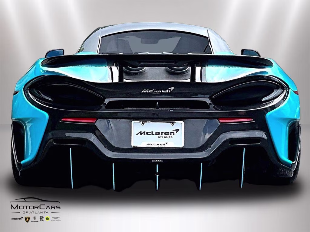 2019 Curacao Blue McLaren 600LT MSO Fistral Blue RWD Coupe