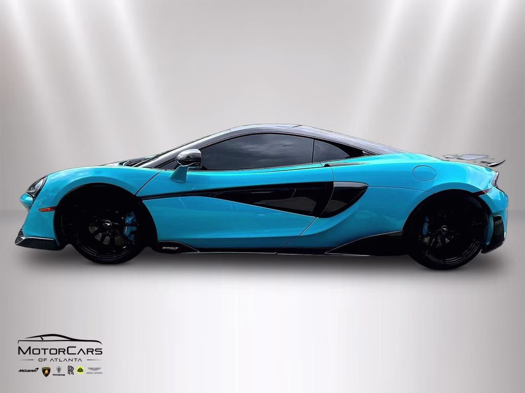2019 Curacao Blue McLaren 600LT MSO Fistral Blue RWD Coupe